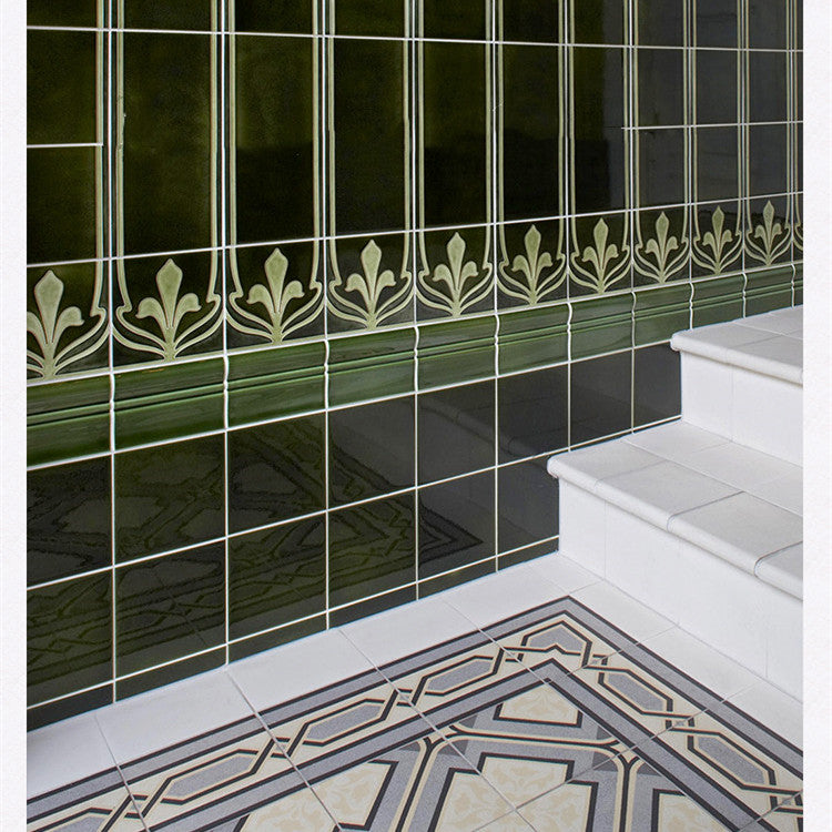 152mm x 152mm 维多利亚艺术墙砖 03(定制)