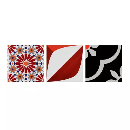 250mmx250mm Pattern Tiles 01