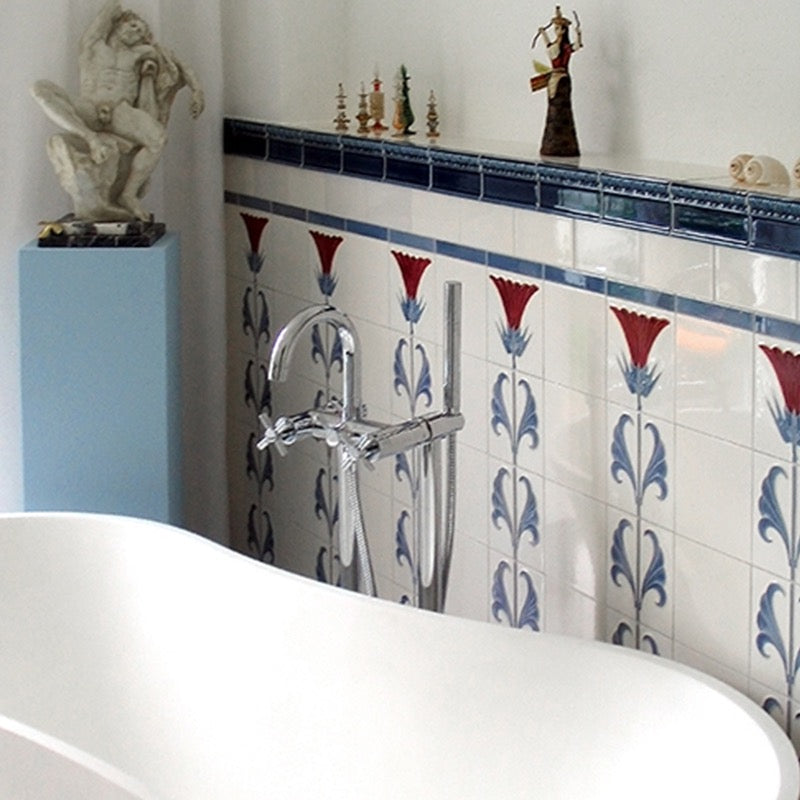 152mm x 152mm 维多利亚艺术墙砖 10(定制)