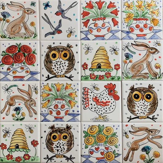 Handmade tile 38