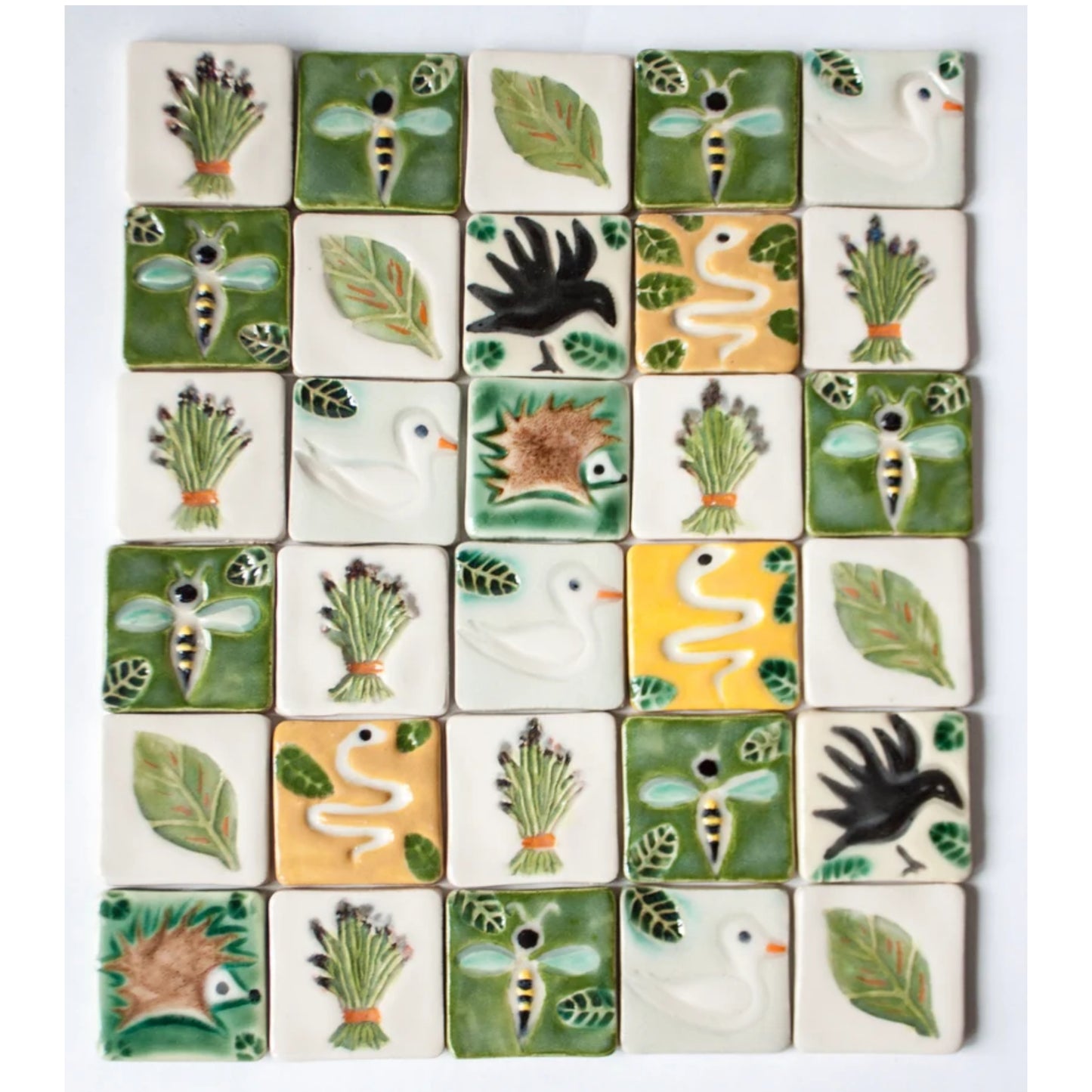 Handmade tile 62