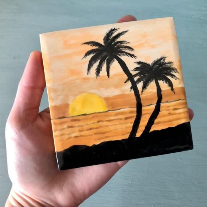 Handmade tile 28