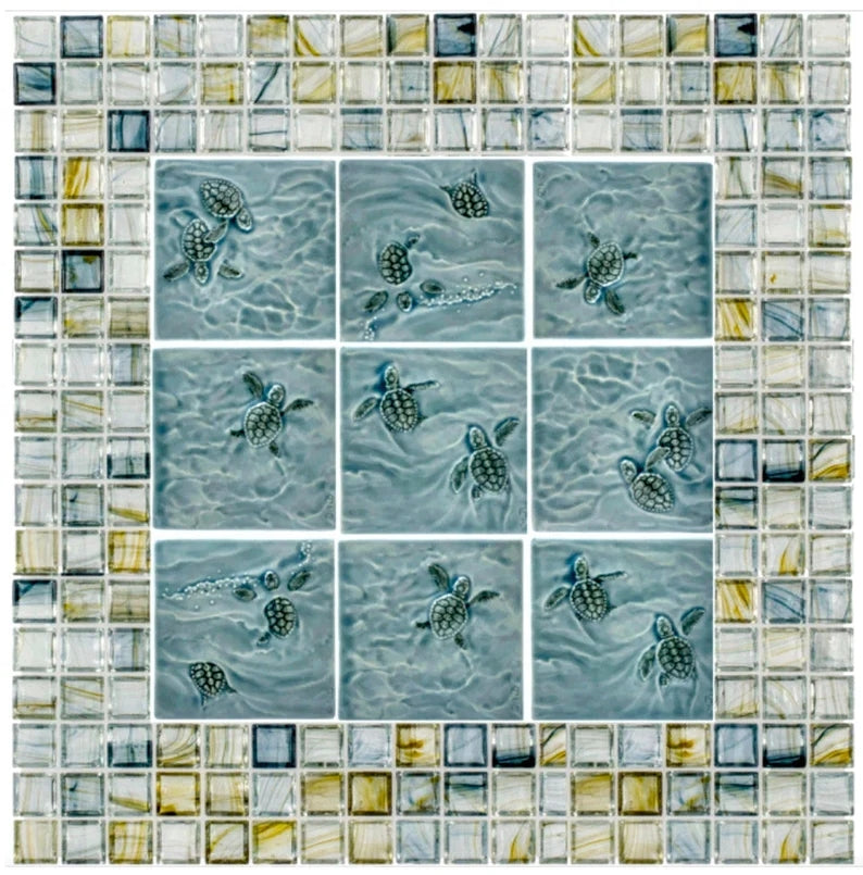 Handmade tile 61