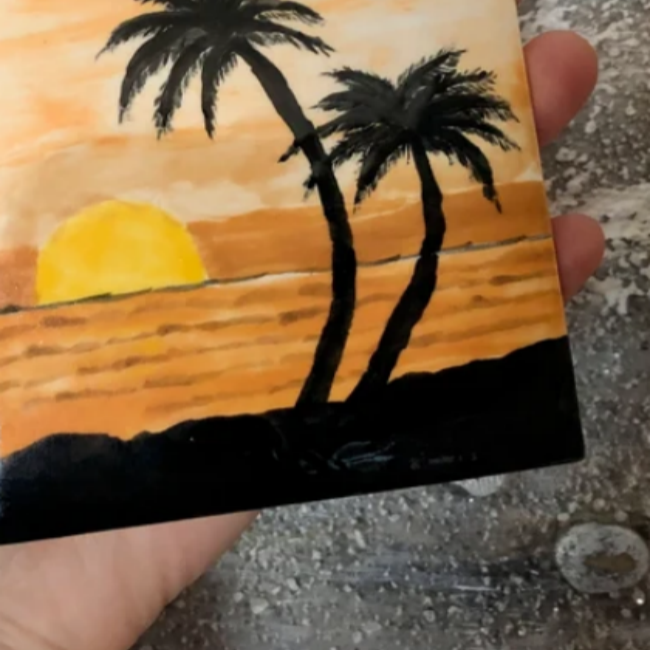 Handmade tile 28