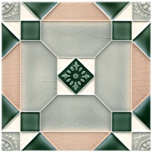 152mm x 152mm victorian art wall tile 13(customization)